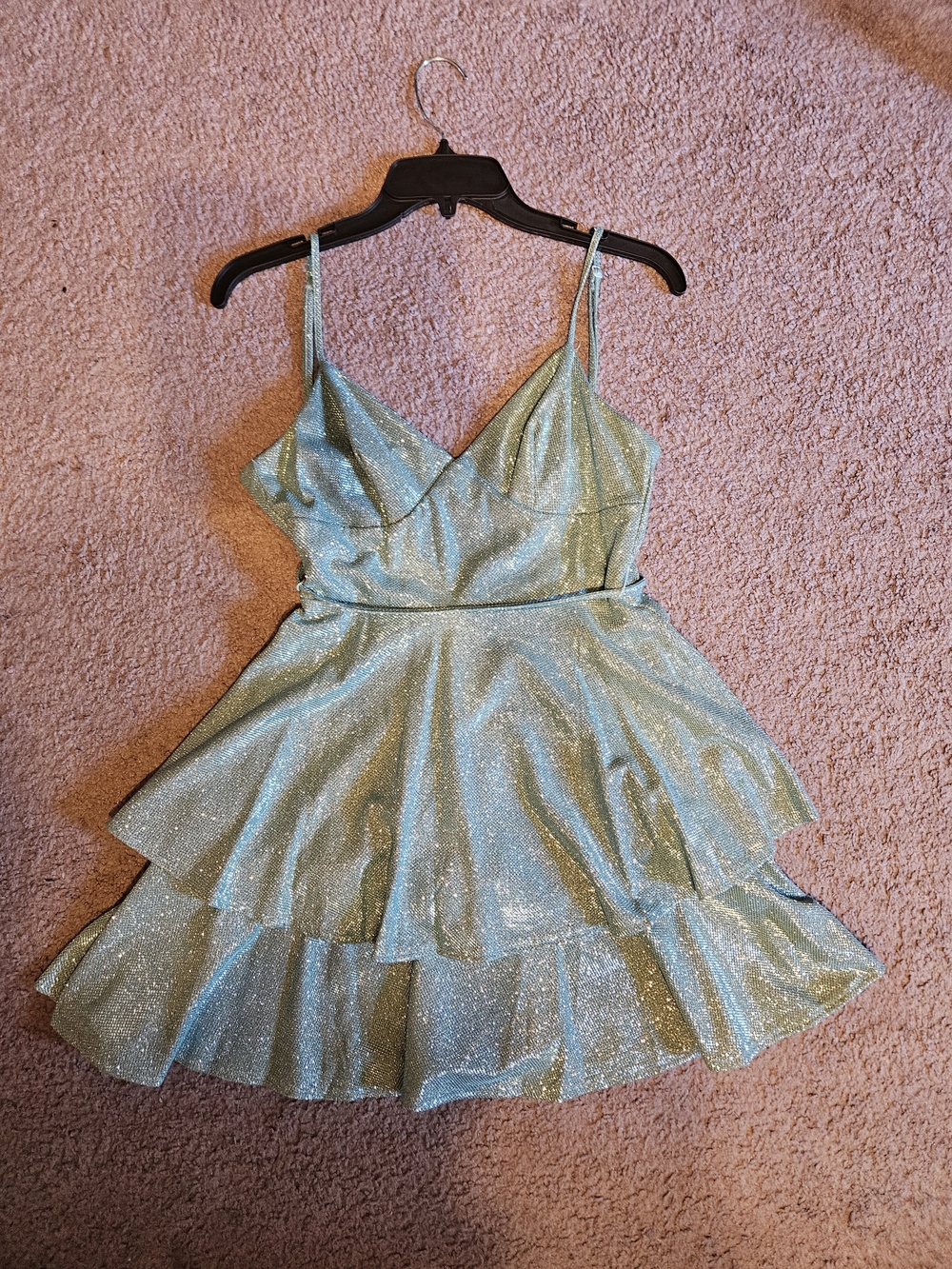 B. Darlin Light Blue Aqua Mini Dress